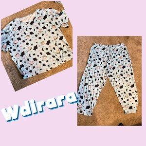 🆕Wdirara Silky Pajama Set